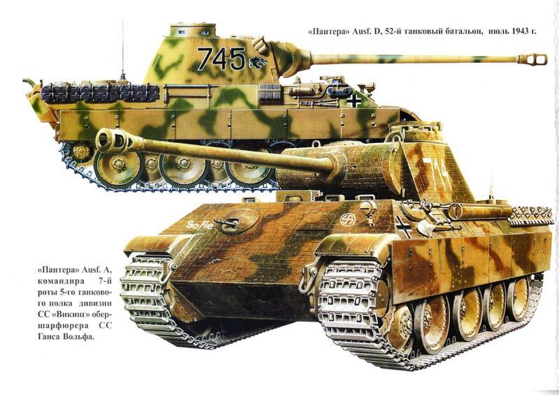 История создания танка "пантера"