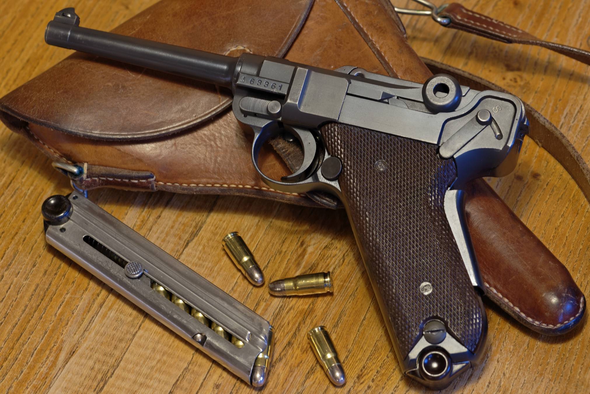 Пистолет p.08 парабеллум с 1914 по 1930 год выпуска (pistol 08 parabellum 1914—1930)