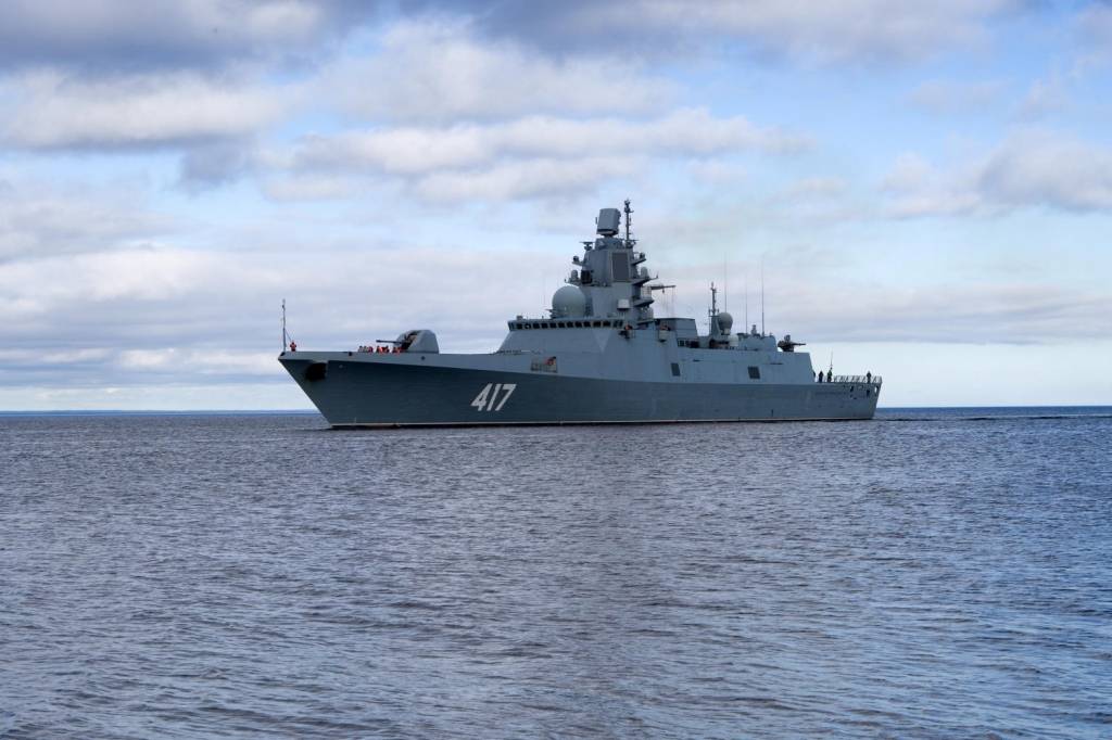 Фрегат проекта 22350 «адмирал горшков» вышел на испытания в белое море