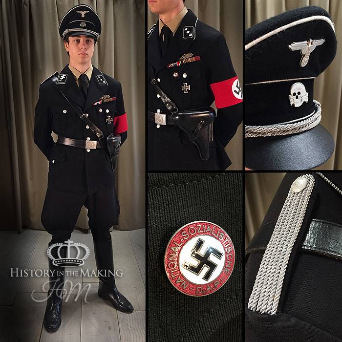 Форма сс: немецкого офицера, солдата, парадная, войск гестапо, кто шил
