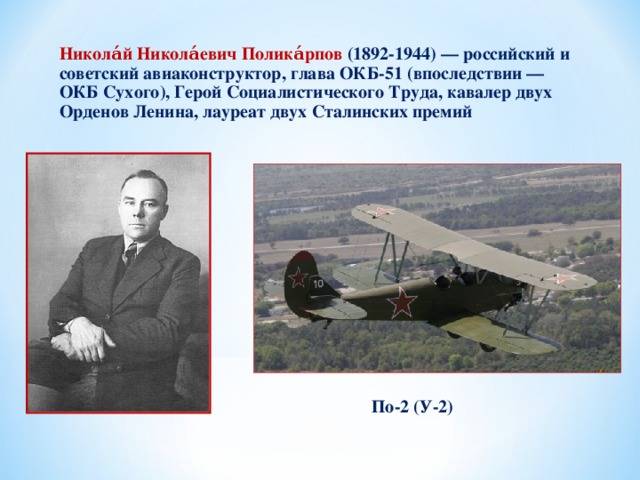 Николай николаевич поликарпов-авиаконструктор: самолёты выдающегося конструктора, краткая биография