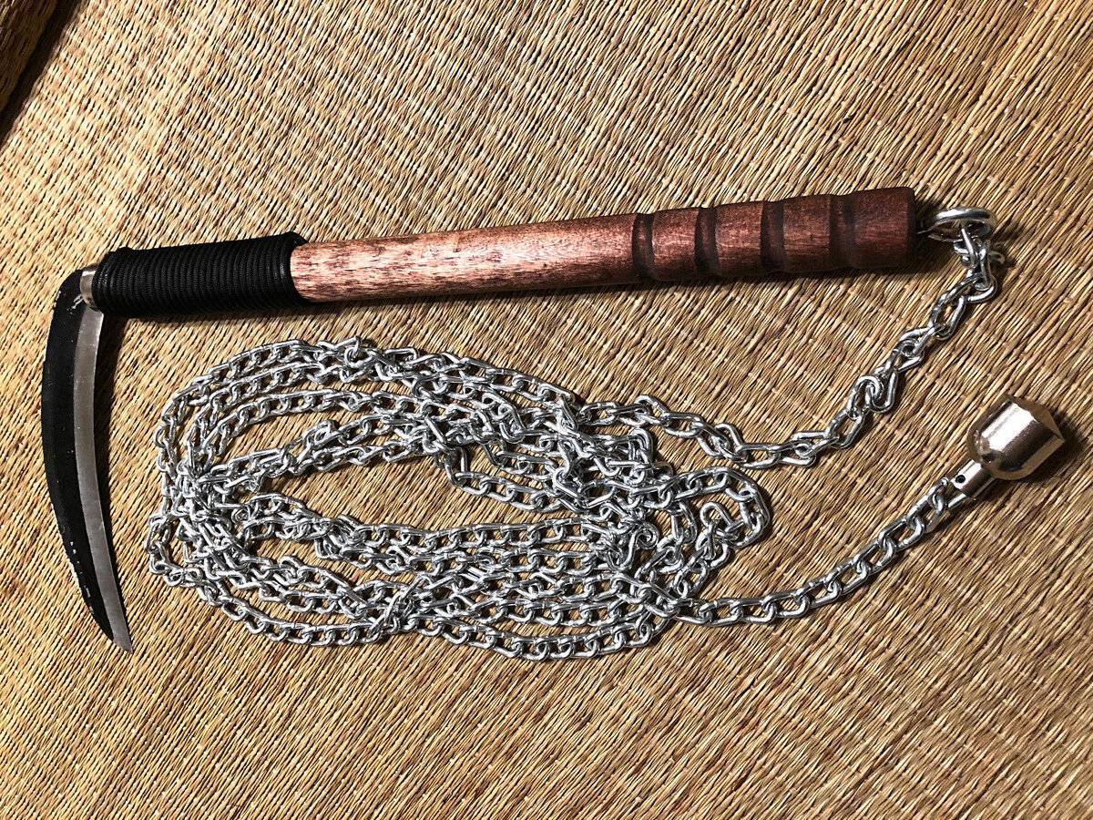 Кусаригама (кусарикама) – традиционное оружие японских воинов и ниндзя