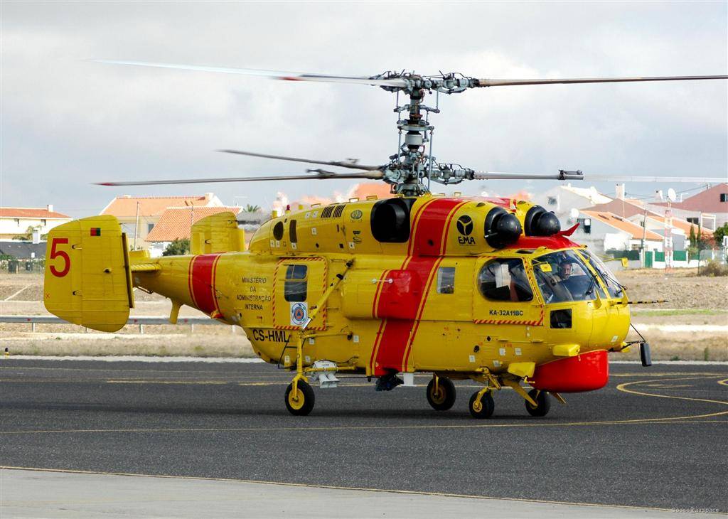 Многоцелевой всепогодный вертолет ка-32