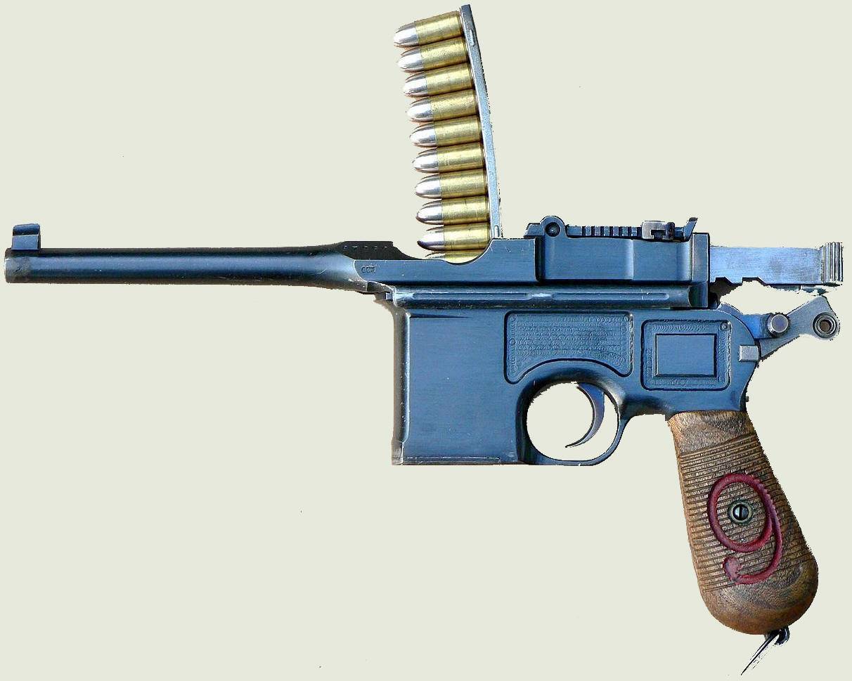 Маузер с96 — немецкий самозарядный пистолет фото