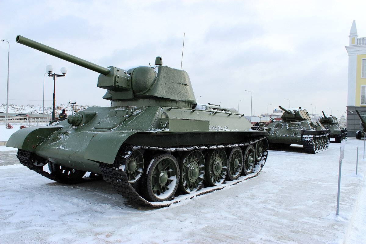 Описание конструкции. средний танк т-34