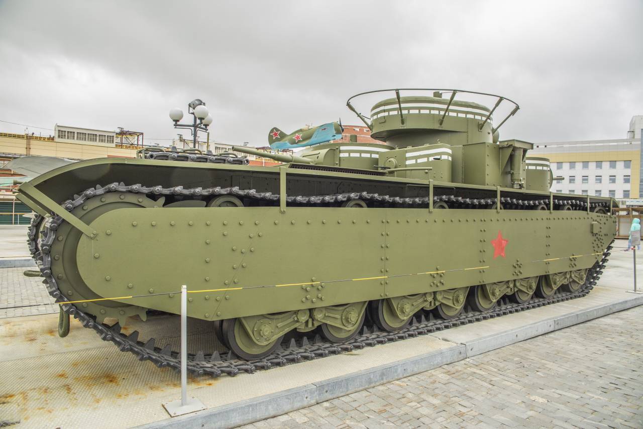 Советский танк т-35 - характеристики, вооружение, броня, фото, видео