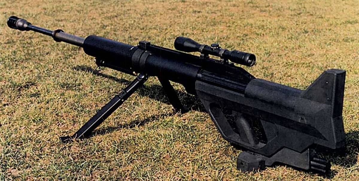 Самая мощная снайперская винтовка в мире