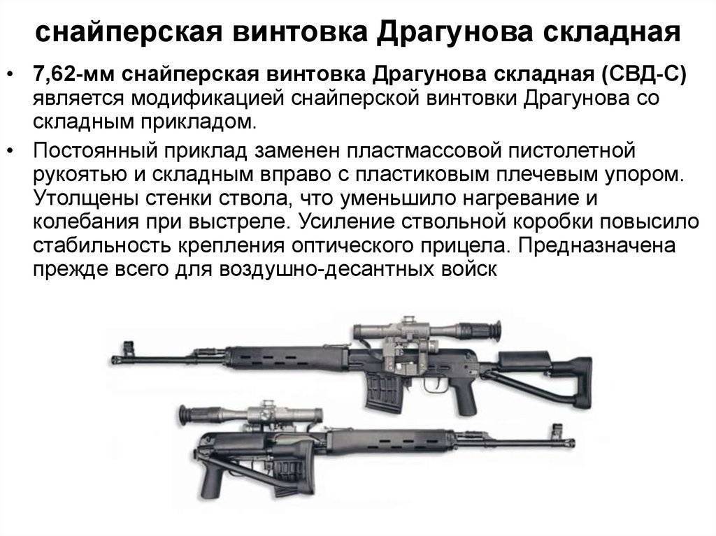 Снайперская винтовка сву-ас (оц-03ас) (россия)