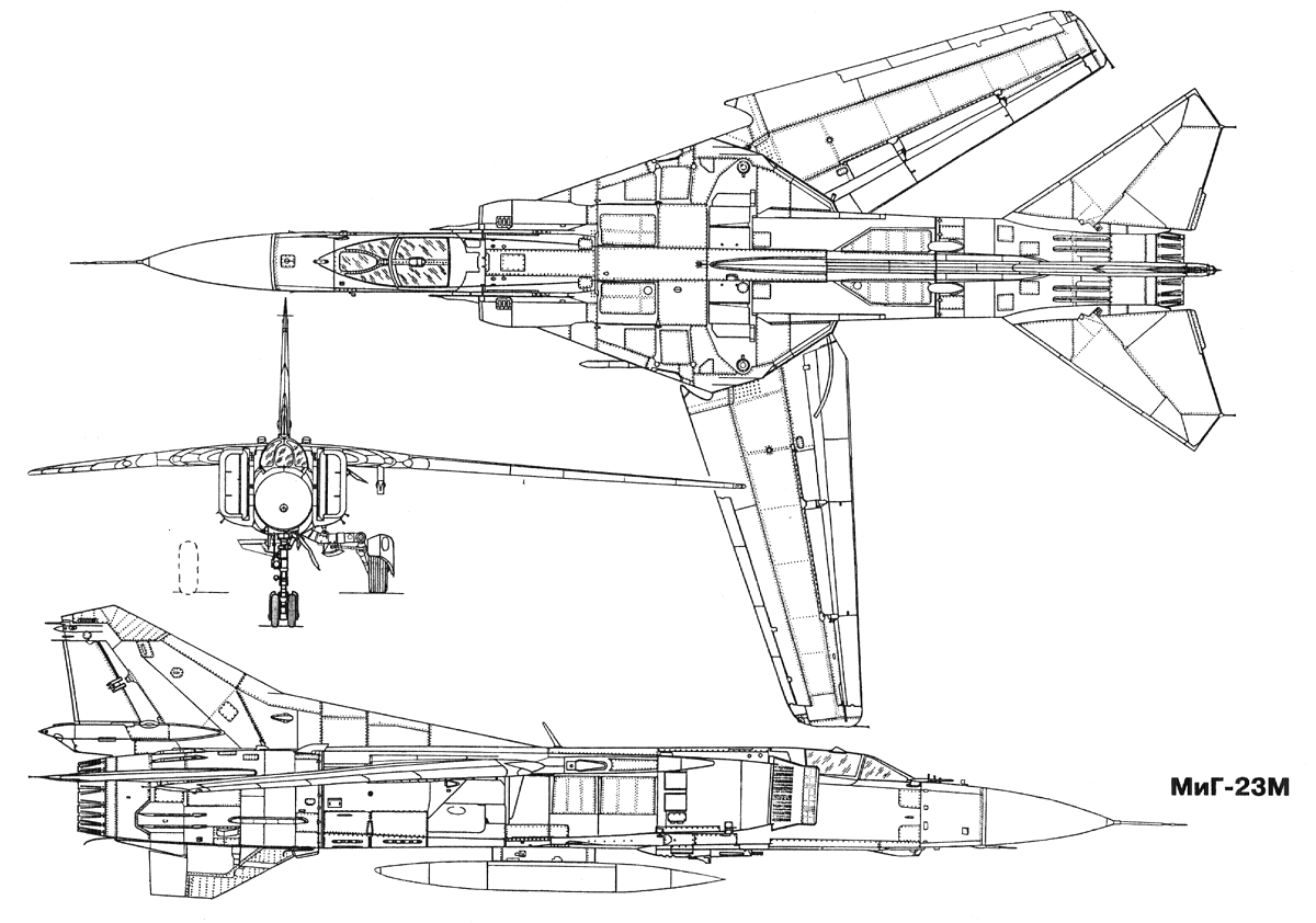 Миг-23: многорежимный истребитель
