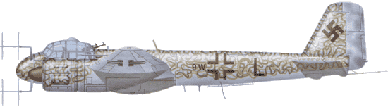 Самолет-бомбардировщик «юнкерс» ju-88 - варианты ju-88 - ju 88g-6b, s-1, c-4, a-4 - самолеты германии