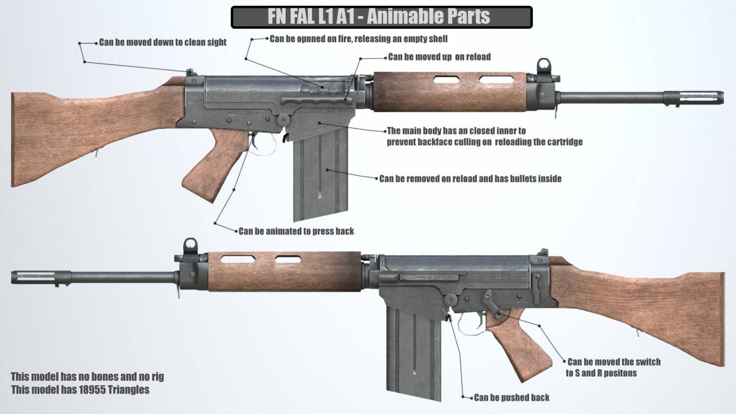 The IMBEL IA2 weapon system is an updated version of both the 5.56 MD-97 an...