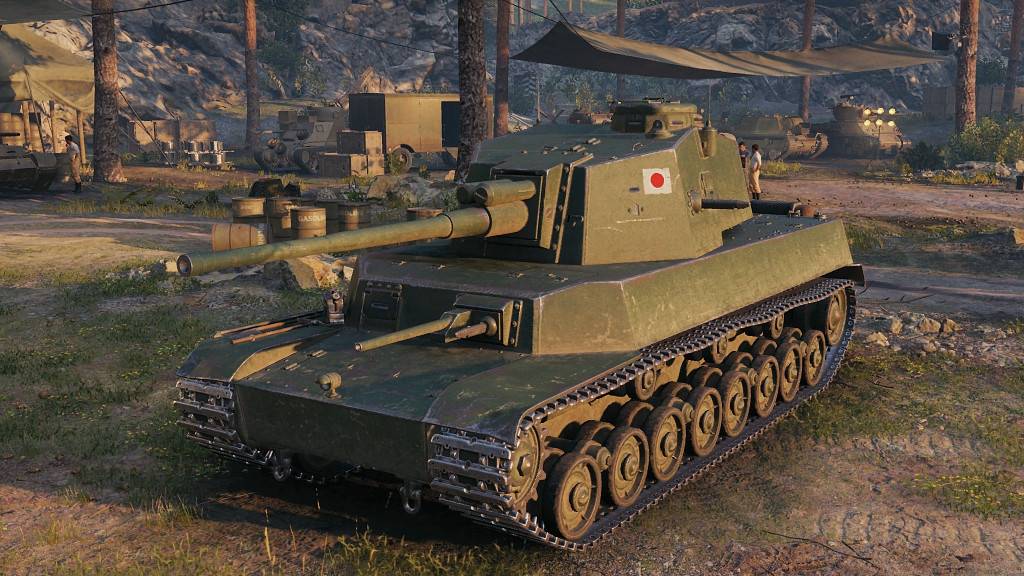 Средний танк type 3 chi-nu (япония)