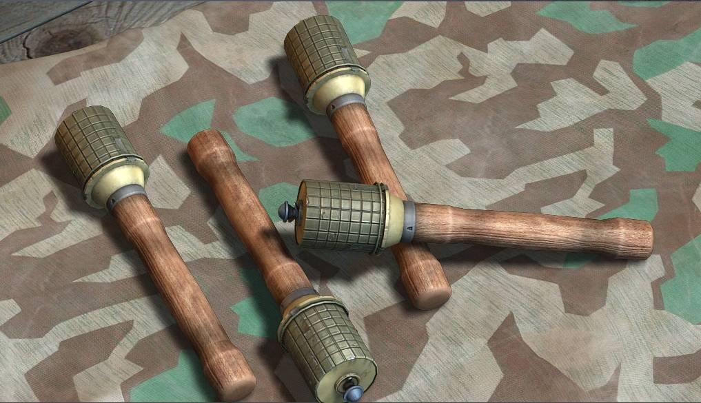 Немецкая граната: м 24 - колотушка второй мировой войны, stielhandgranate-24, ручная - осколочная, устройство