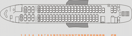 Боинг 737-700 – схема салона, лучшие места