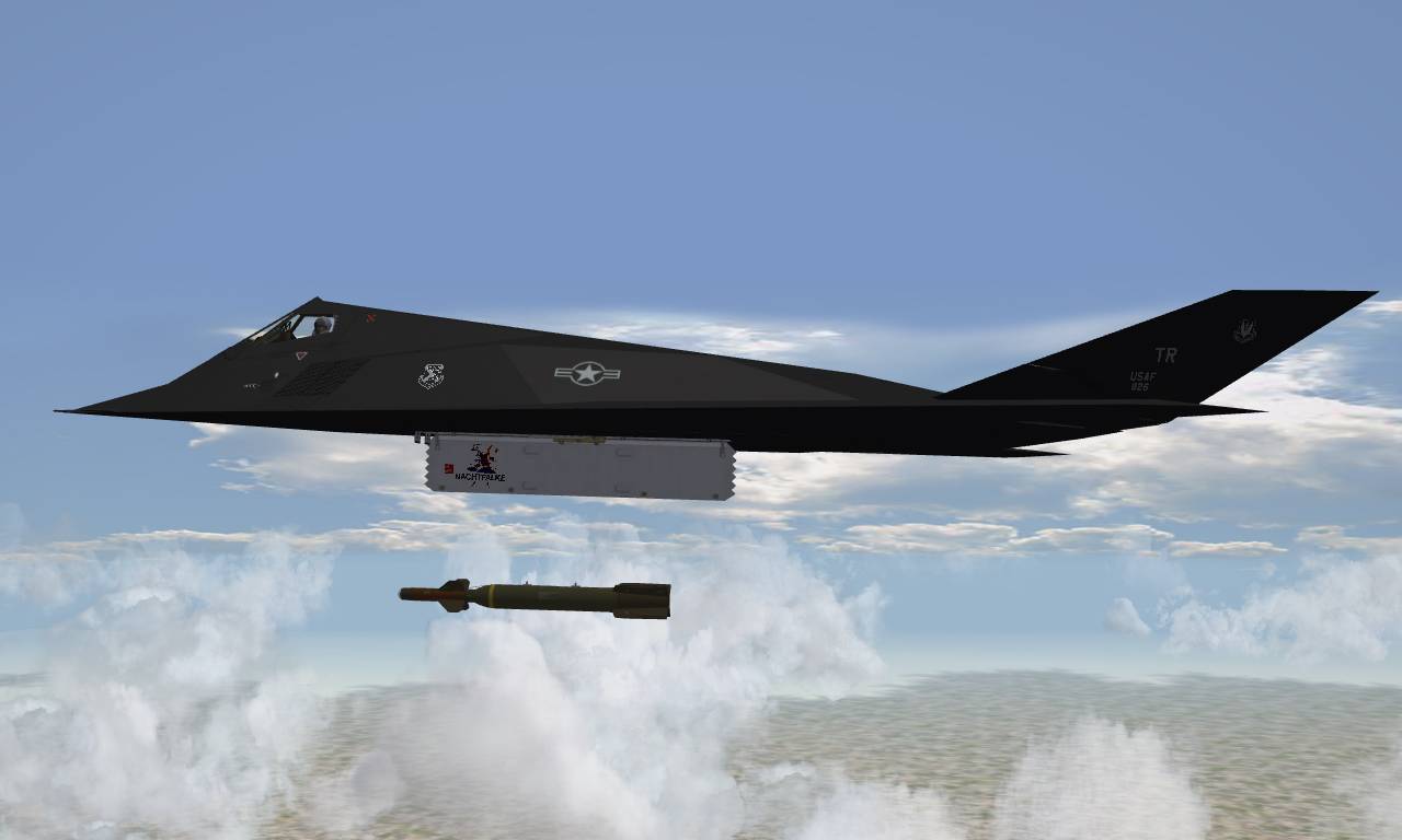 Cold war: lockheed f-117 nighthawk
