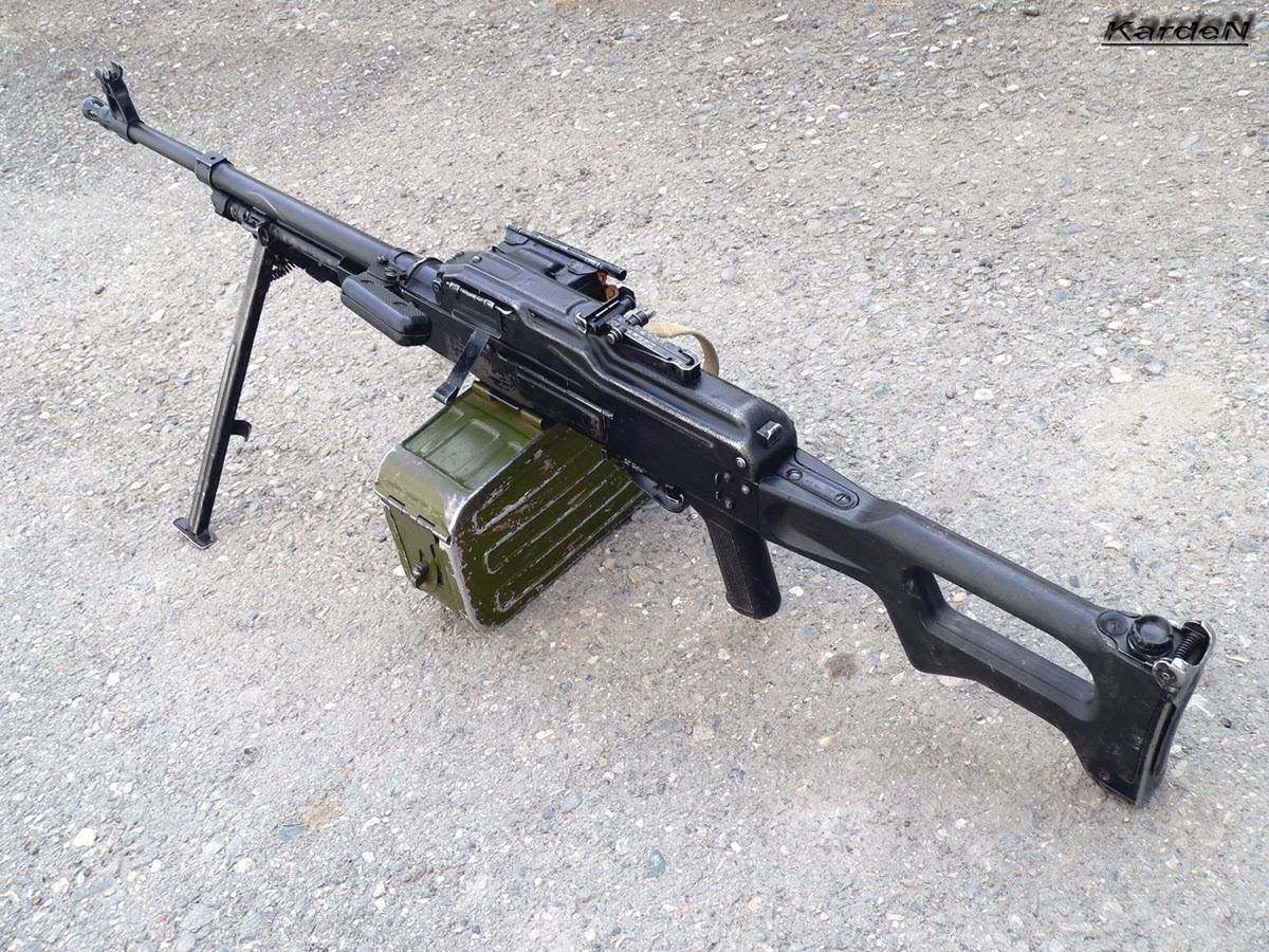 Пулемет калашникова (пкм) рпк модернизированный под патрон 7.62, технические характеристики (ттх) и устройство, вес, емкость и история