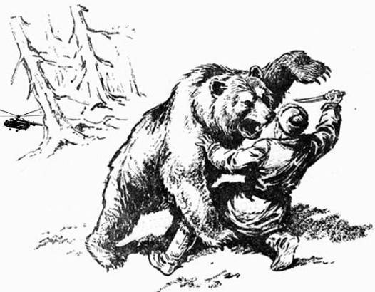 Охота на медведя с рогатиной и ножом – особенности, тактика и видео