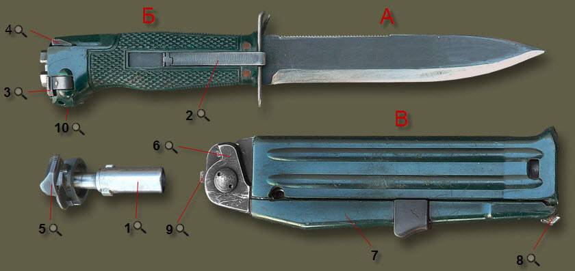 Нож разведчика нр-40: характеристики, фото :: syl.ru