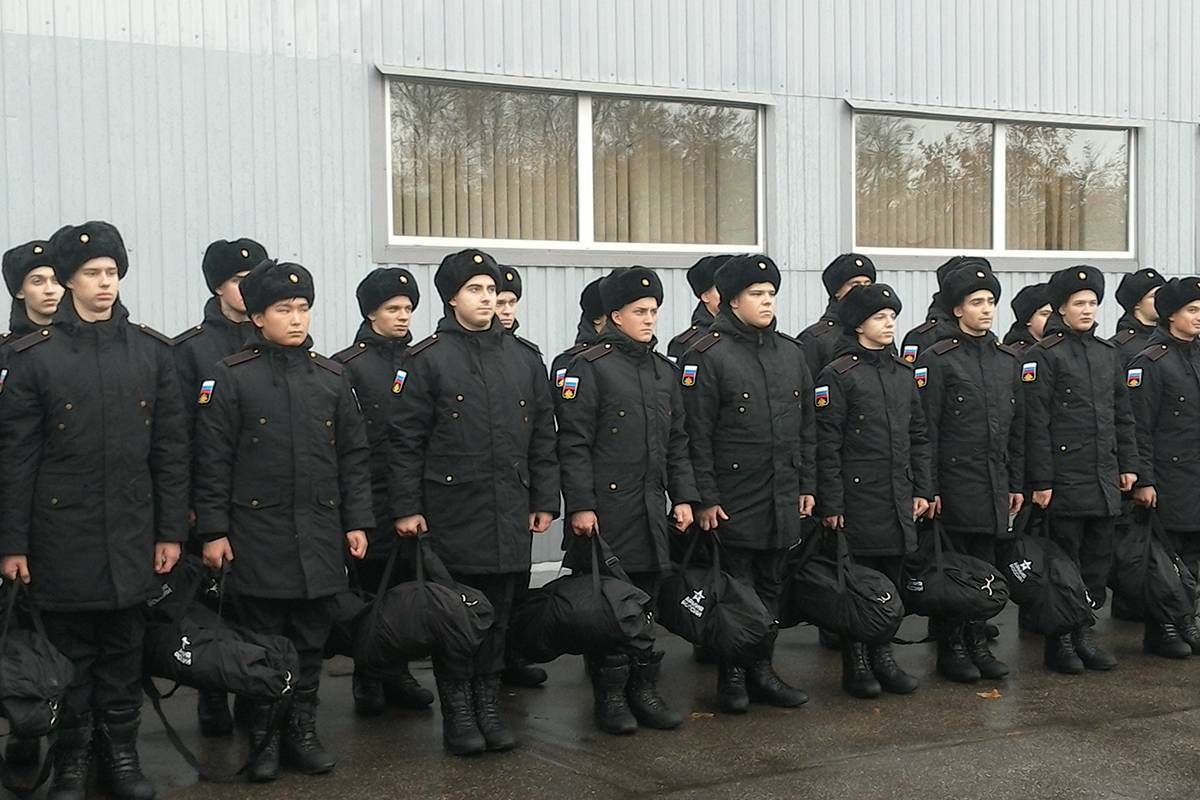 Зимний призыв в армию в России