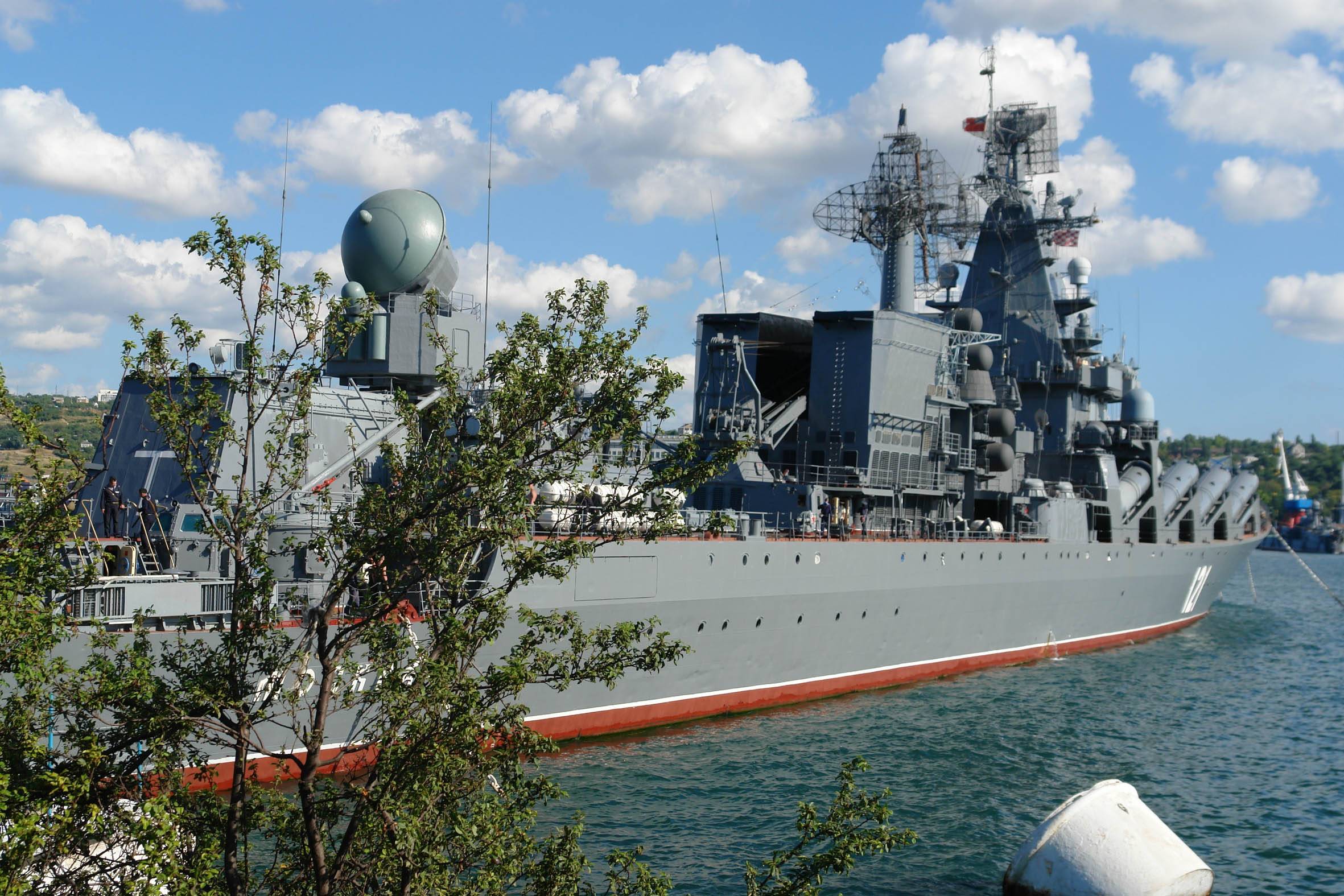 Крейсер «Москва» — боевой флагман Черноморского флота