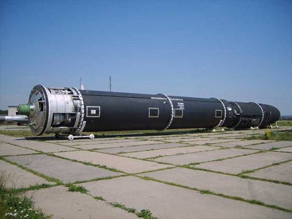 Р-36м2 "воевода" (15а18м) - межконтинентальная баллистическая ракета