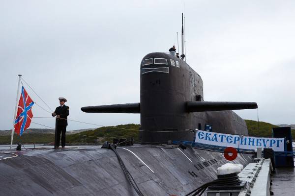 Подводный крейсер стратегического назначения проекта 667бдрм