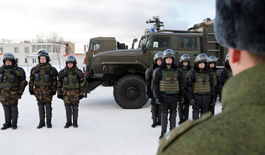 Применение оружия военнослужащими ВНГ России