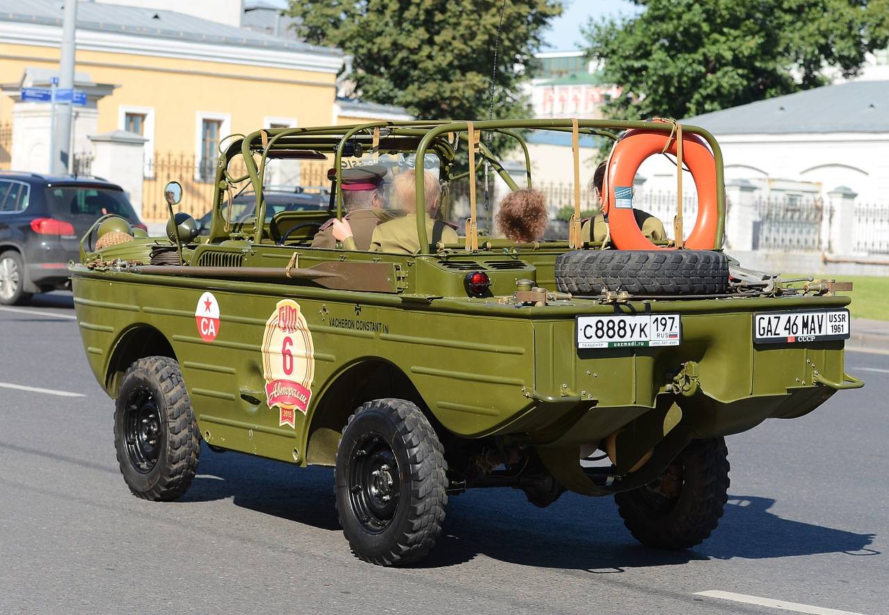 ГАЗ-46 – водоплавающий «козлик»