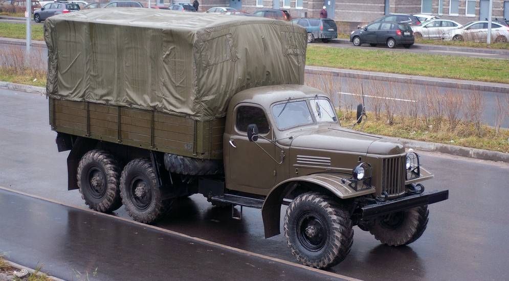 Зил-164 - советский грузовой автомобиль, история создания и практическое использование, особенности конструкции и характеристики, достоинства и недостатки, модификации