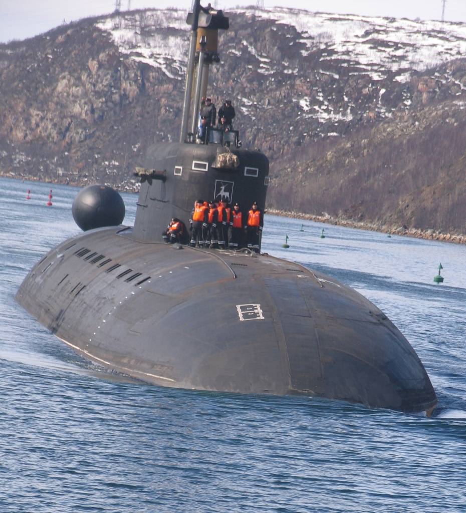 Атомная подводная лодка (проект 945) «барракуда»