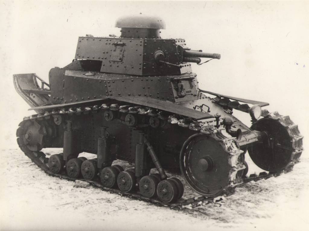 Устройство советского танка мс-1 (т-18)
