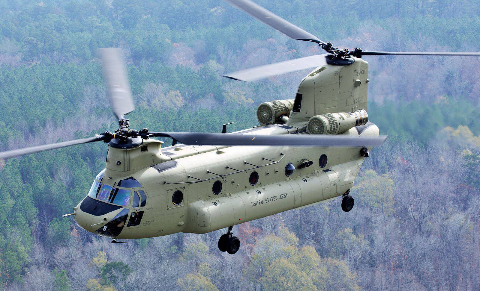 CH-74 Chinook – двугорбый верблюд армии США