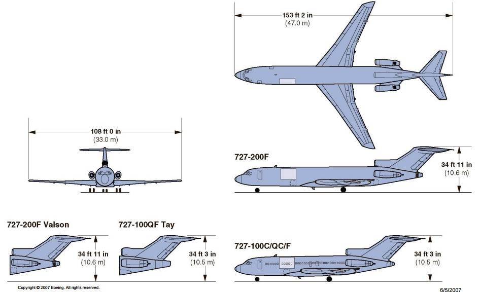 Боинг 727 - boeing 727
