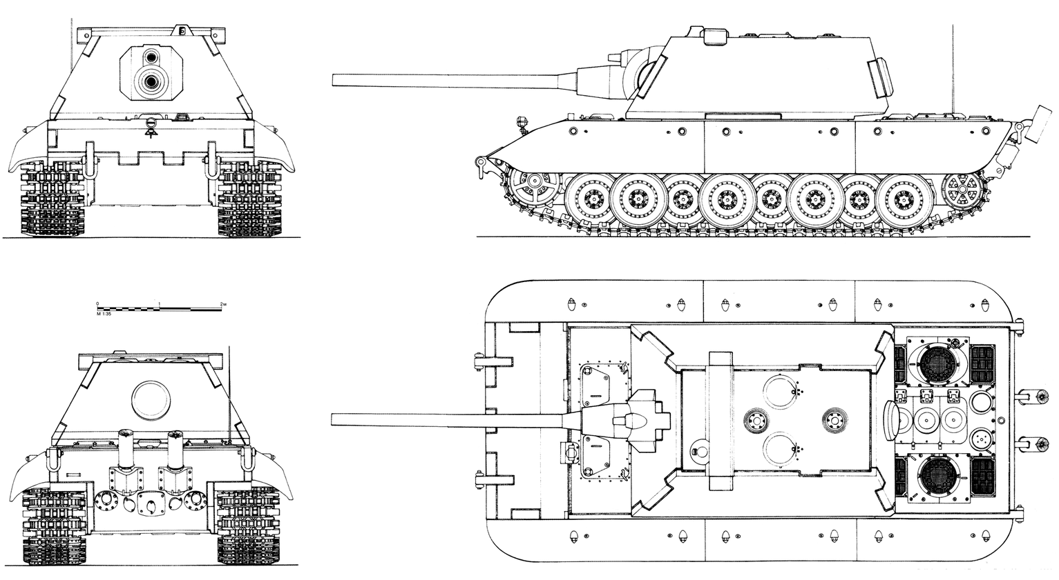 Немецкий сверхтяжелый танк Е-100: история разработки, основные характеристики, достоинства и недостатки