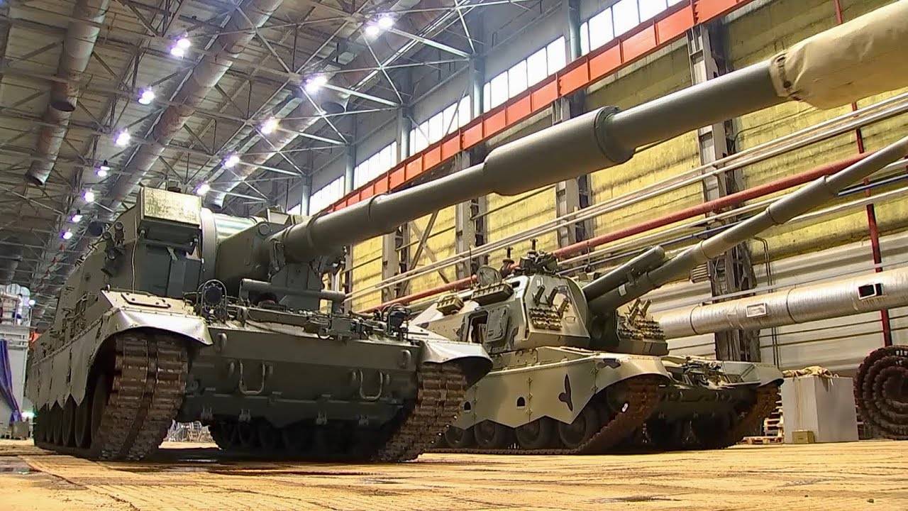 Самоходная артиллерийская установка коалиция-св