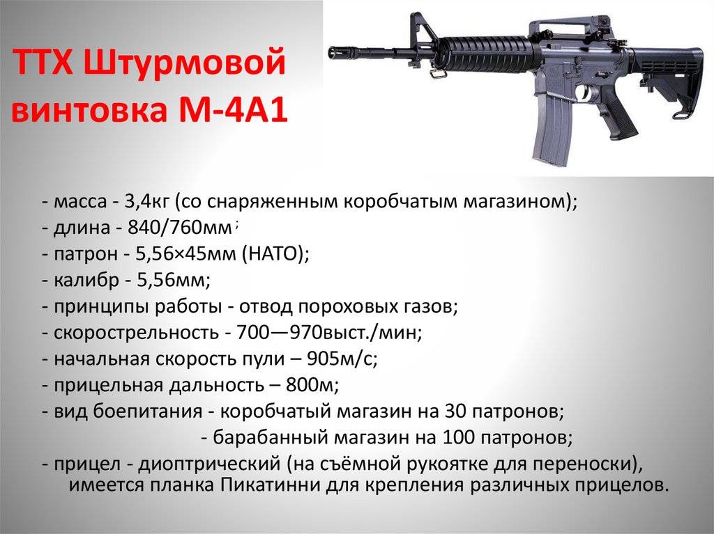 Автоматическая винтовка m16