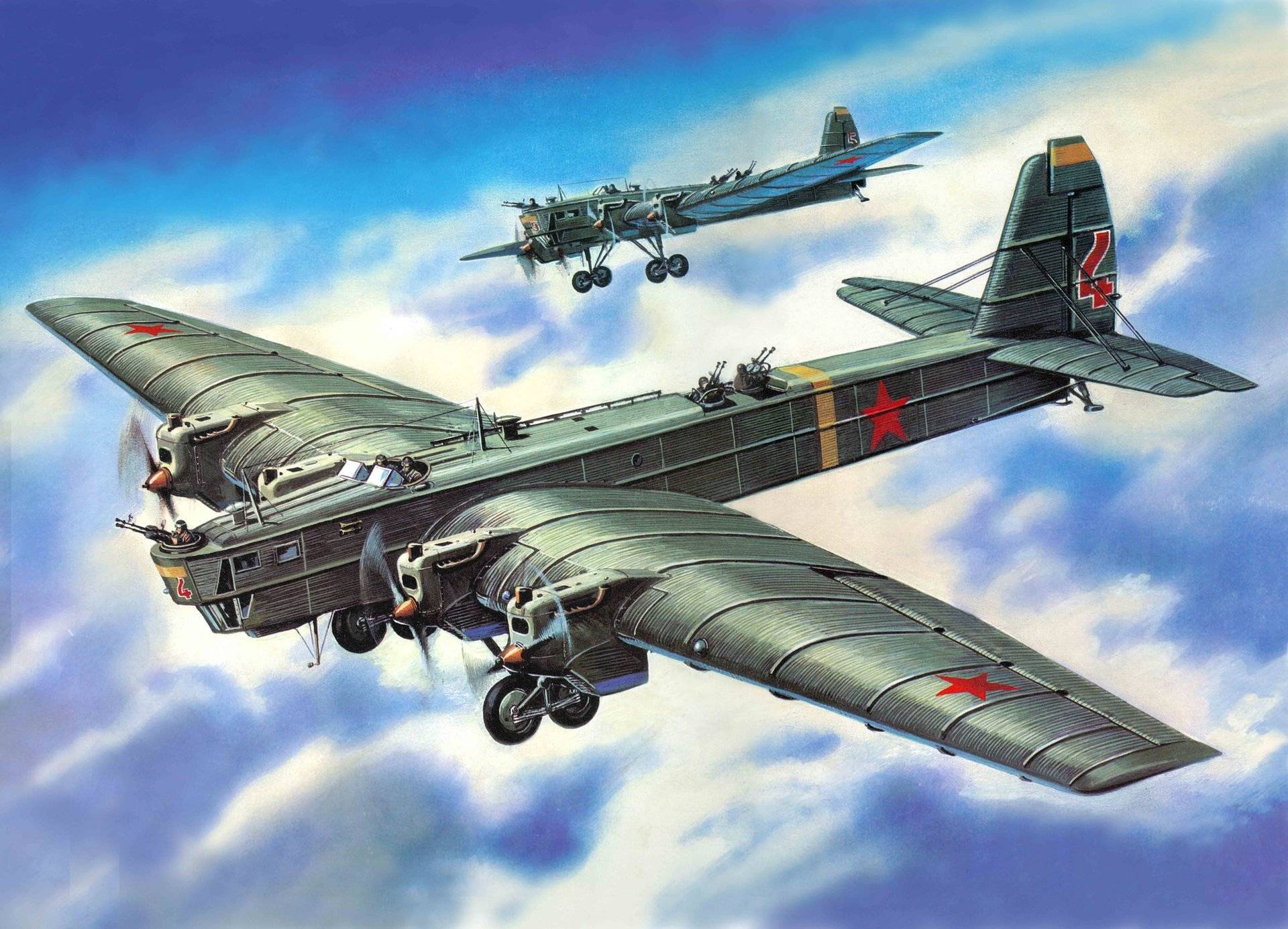 Самолет-бомбардировщик ту-2 (ант-58)