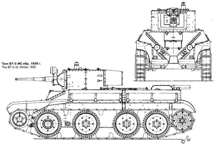Советские легкие танки серии бт 2,3, 4, 5 и 7, описание и технические характеристики ттх