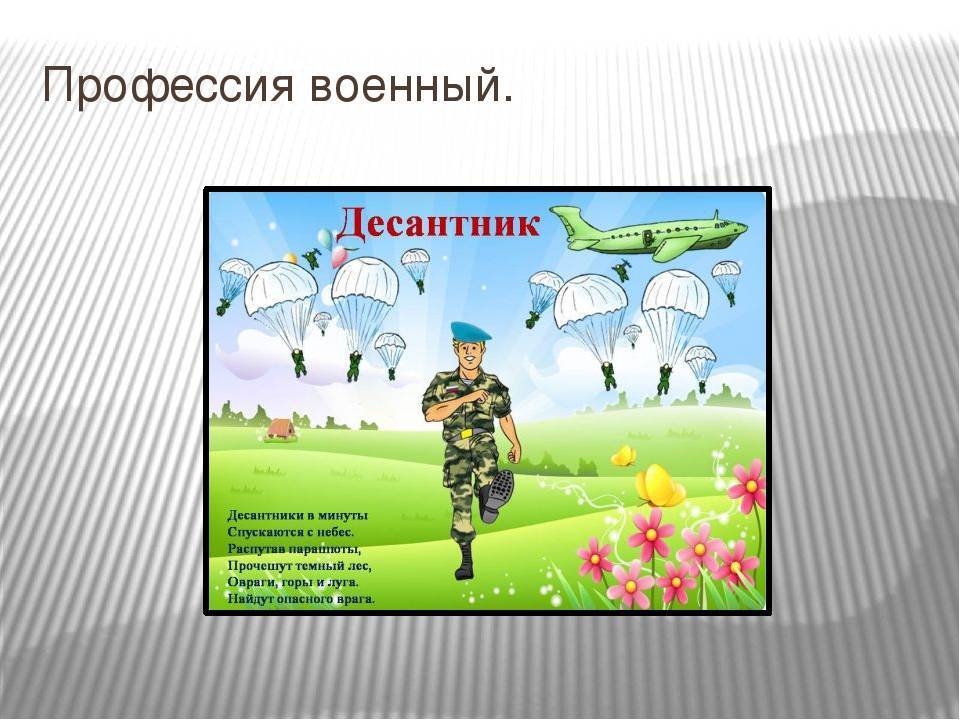 Виды и перечень военных профессий в армии России