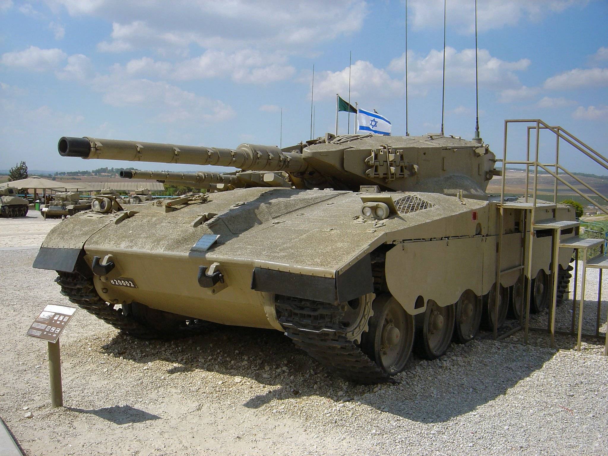Меркава из израиля (основной танк merkava mk.4)