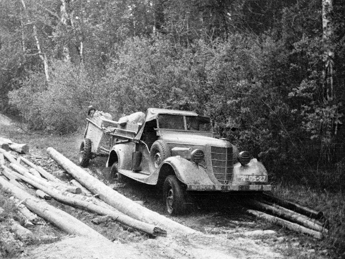 Газ-61: первый советский полноприводный легковой автомобиль