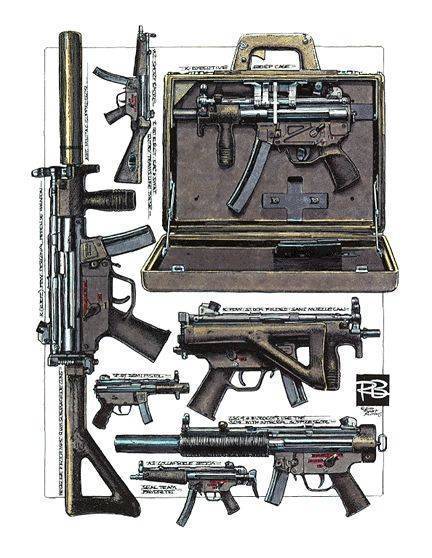 Пистолет-пулемёт hk mp5 — викивоины