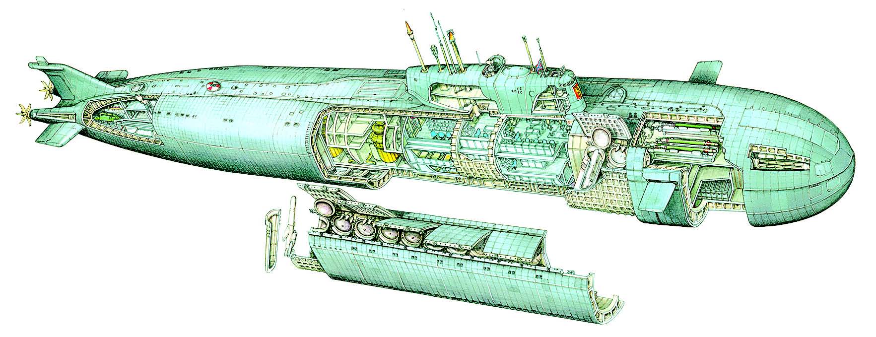 Атомные подводные лодки проекта 949 949а «гранит» «антей»