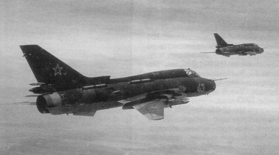 Истребитель-бомбардировщик су-17м3 против зрк нато