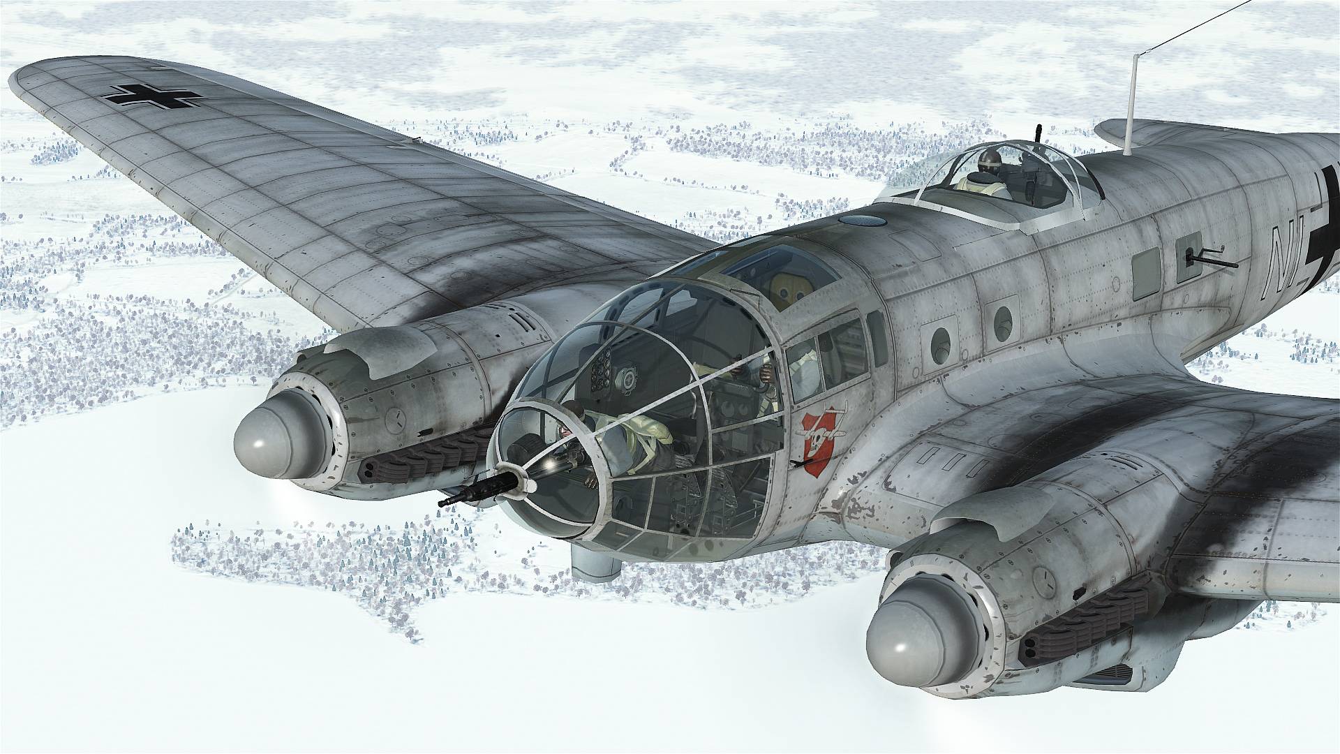 Смотреть 
самолет хейнкель 111 (1943)