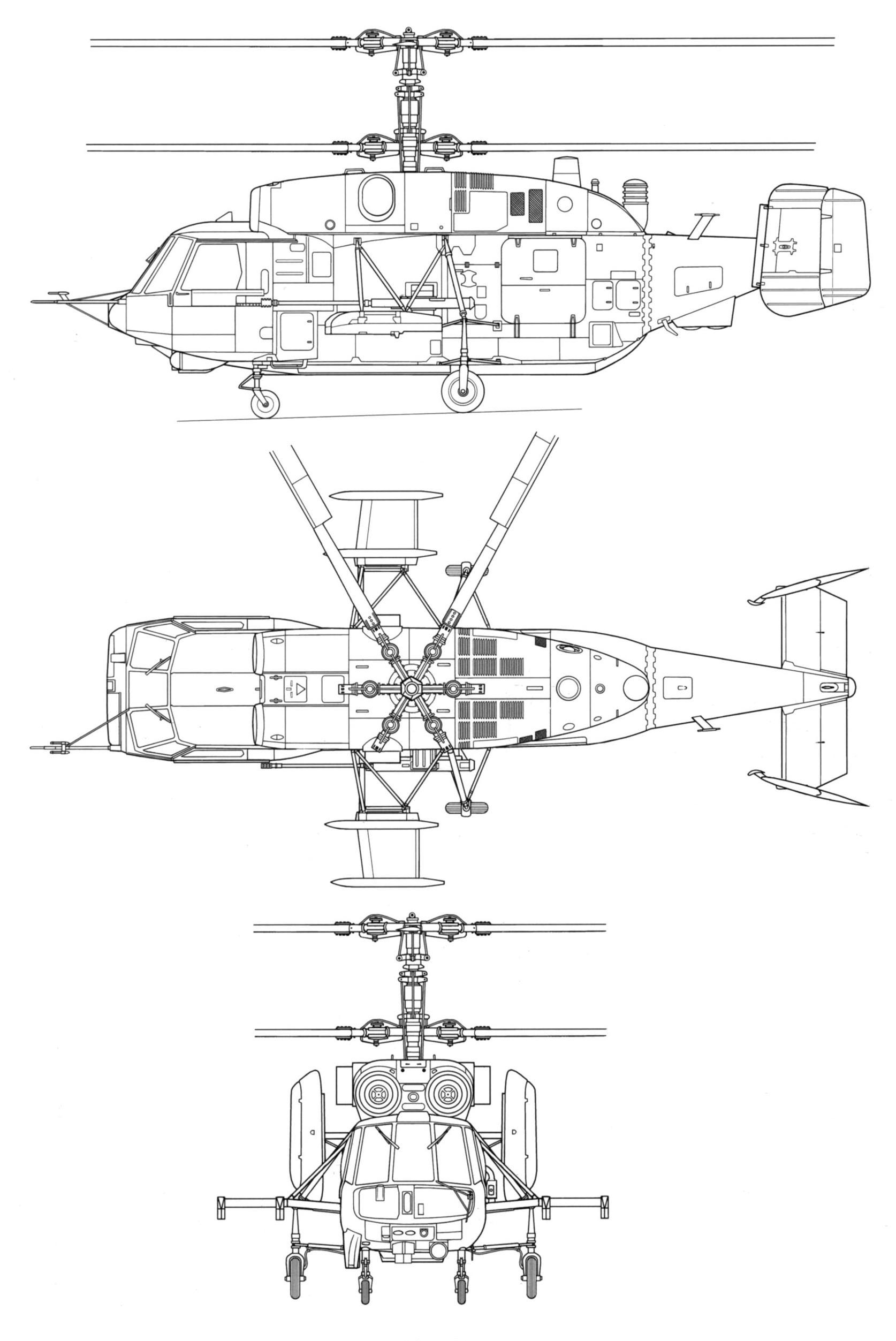 Корабельный транспортно-боевой вертолет ка-29. досье