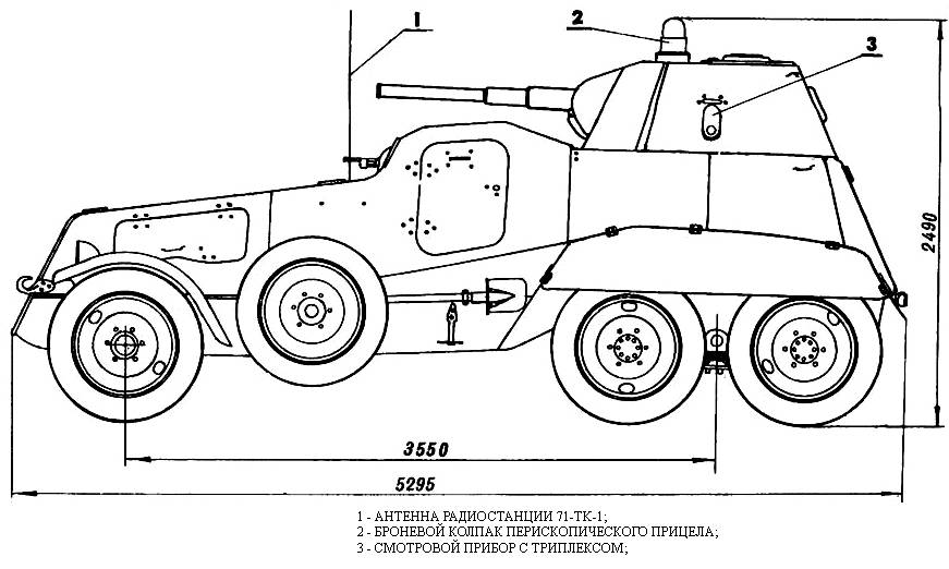 Советский бронеавтомобиль ба 6 — случайное появление