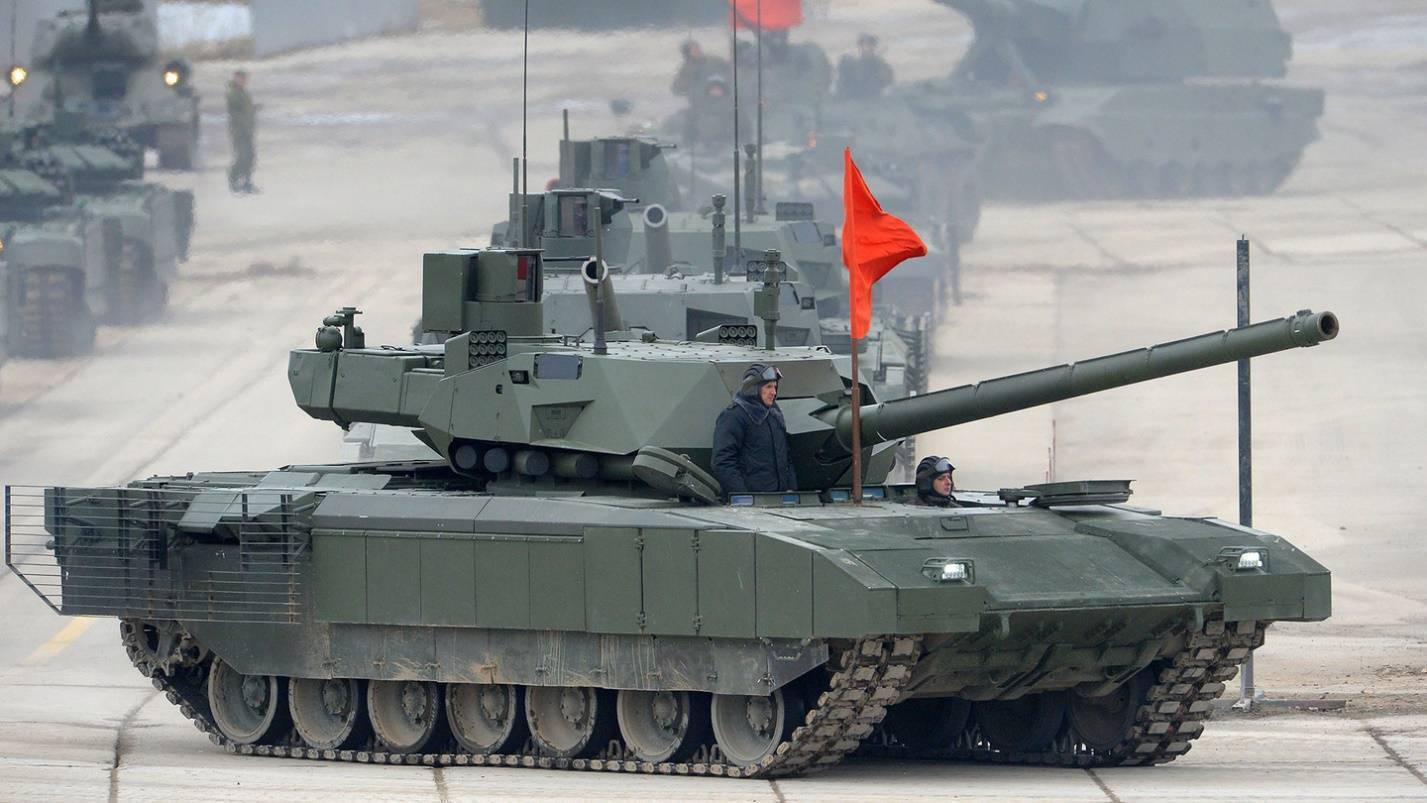 Новый российский танк "армата" т-14 :: инфониак