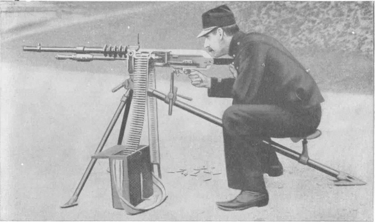 Ручной пулемет hotchkiss portative / hotchkiss .303 portable mk.i machine gun / benet-mercie machine rifle m1909 (франция — великобритания — сша)