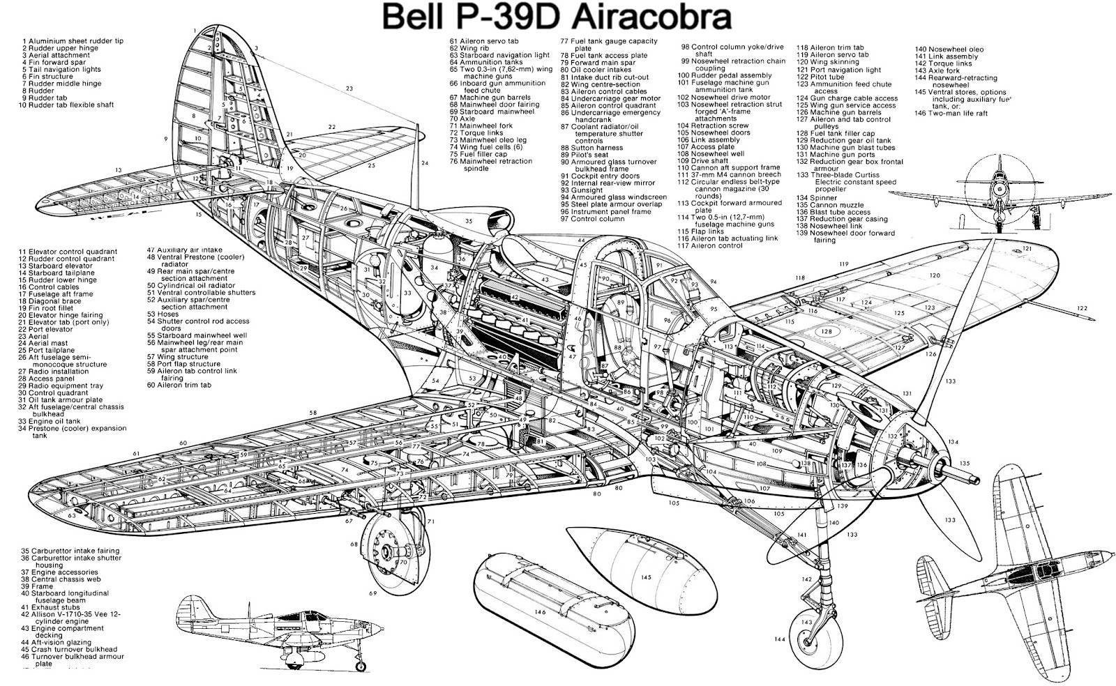 Обзор eduard 1/48 bell p-39q airacobra : 1/48 : статьи